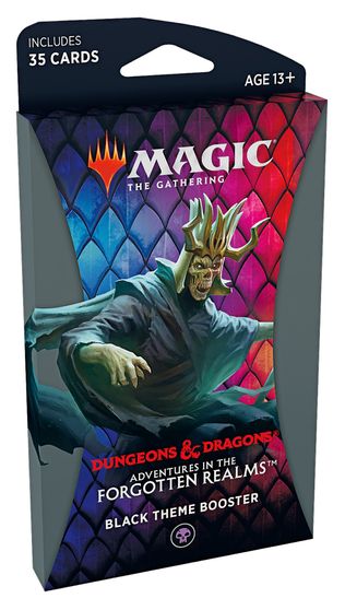 Adventures in the Forgotten Realms - Theme Booster [Black] | Tables and Towers