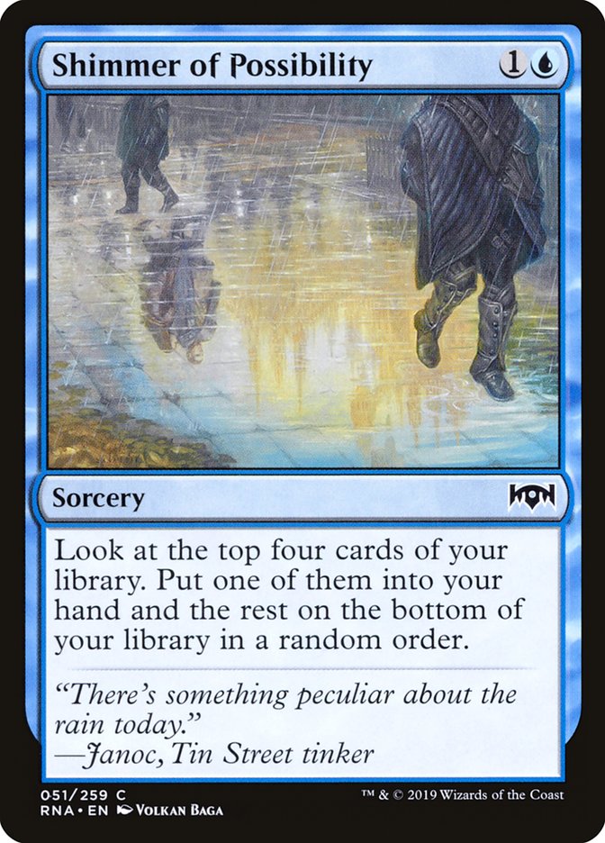 Shimmer of Possibility [Ravnica Allegiance] | Tables and Towers