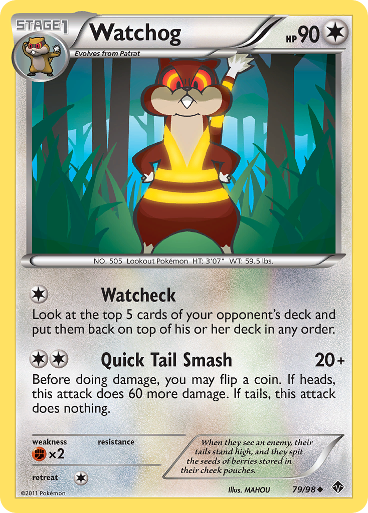 Watchog (79/98) [Black & White: Emerging Powers] | Tables and Towers