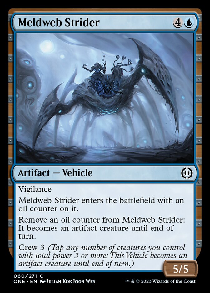 Meldweb Strider [Phyrexia: All Will Be One] | Tables and Towers