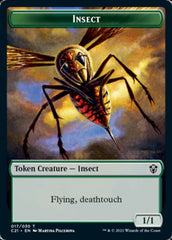 Beast (011) // Insect Double-Sided Token [Commander 2021 Tokens] | Tables and Towers