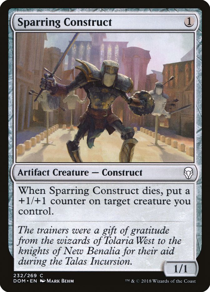 Sparring Construct [Dominaria] | Tables and Towers