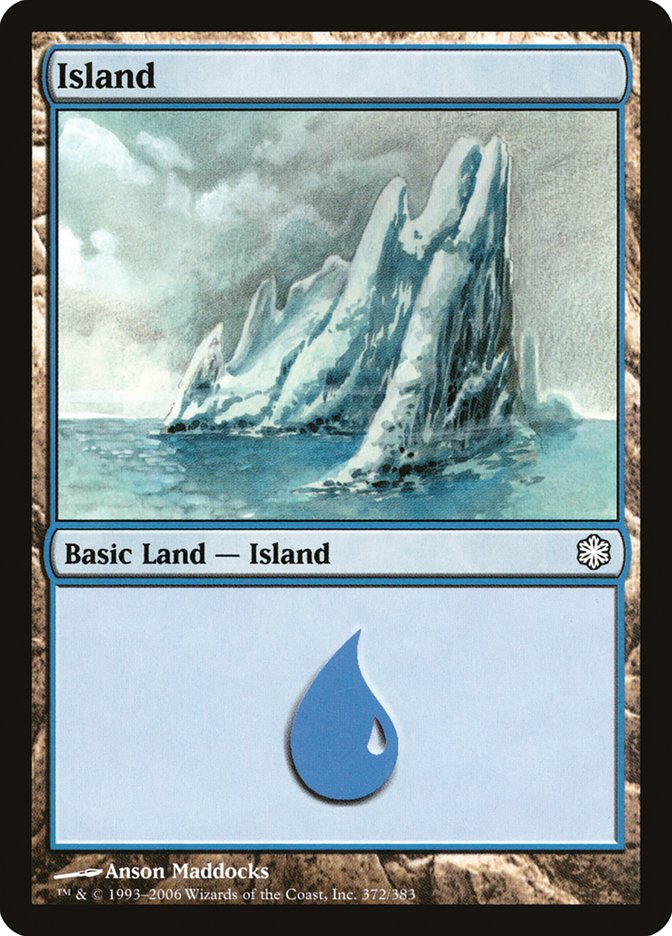 Island (372) [Coldsnap Theme Decks] | Tables and Towers