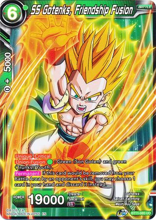 SS Gotenks, Friendship Fusion (BT11-080) [Vermilion Bloodline 2nd Edition] | Tables and Towers