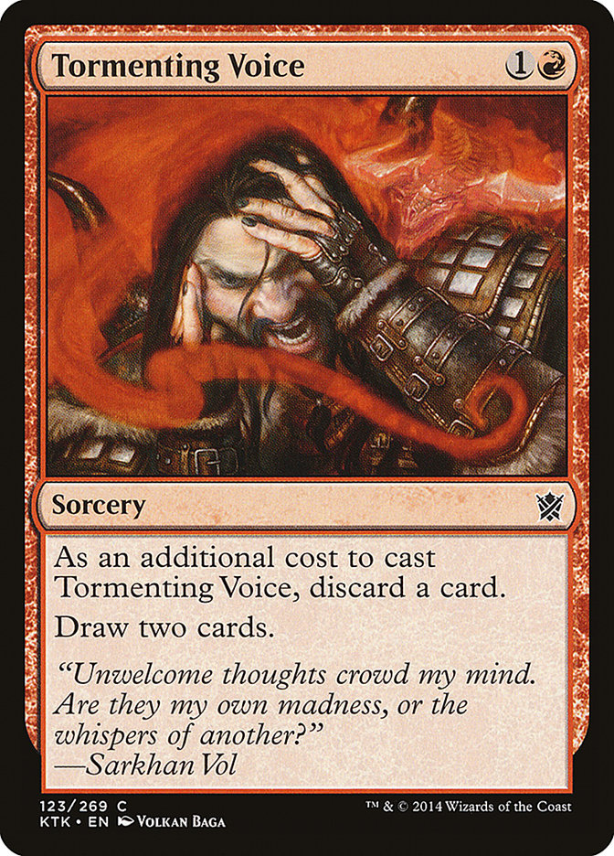 Tormenting Voice [Khans of Tarkir] | Tables and Towers