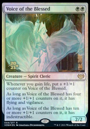 Voice of the Blessed [Innistrad: Crimson Vow Prerelease Promos] | Tables and Towers