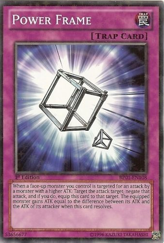 Power Frame [BP01-EN108] Starfoil Rare | Tables and Towers