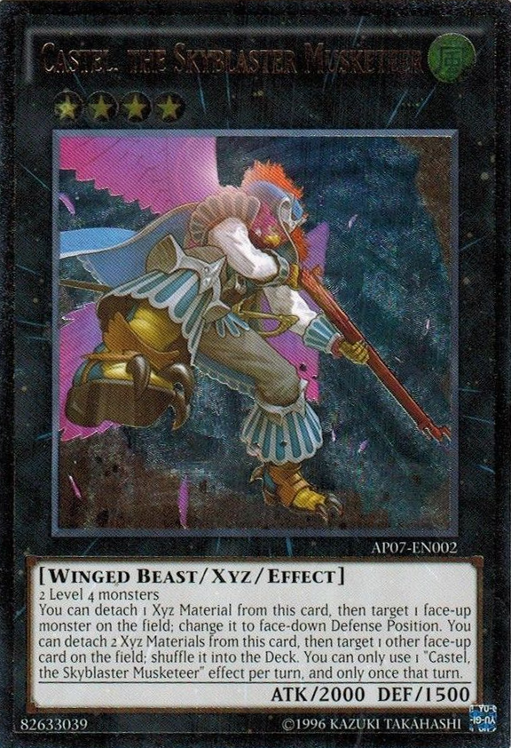 Castel, the Skyblaster Musketeer [AP07-EN002] Ultimate Rare | Tables and Towers