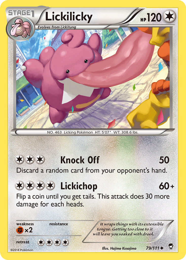 Lickilicky (79/111) [XY: Furious Fists] | Tables and Towers