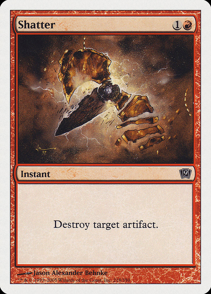Shatter [Ninth Edition] | Tables and Towers