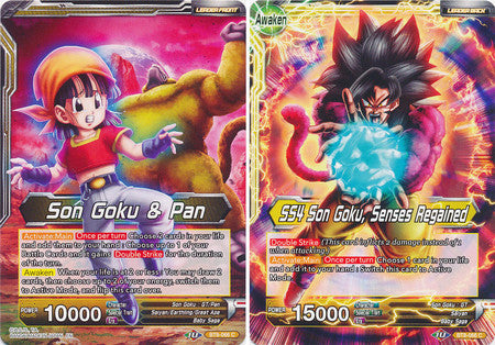 Son Goku & Pan // SS4 Son Goku, Senses Regained (BT8-066) [Malicious Machinations] | Tables and Towers