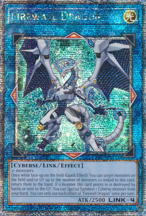 Firewall Dragon [TN23-EN008] Quarter Century Secret Rare | Tables and Towers