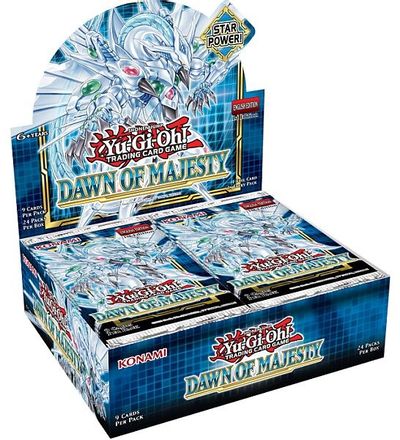 Dawn of Majesty 1st Edition Booster Box | Tables and Towers