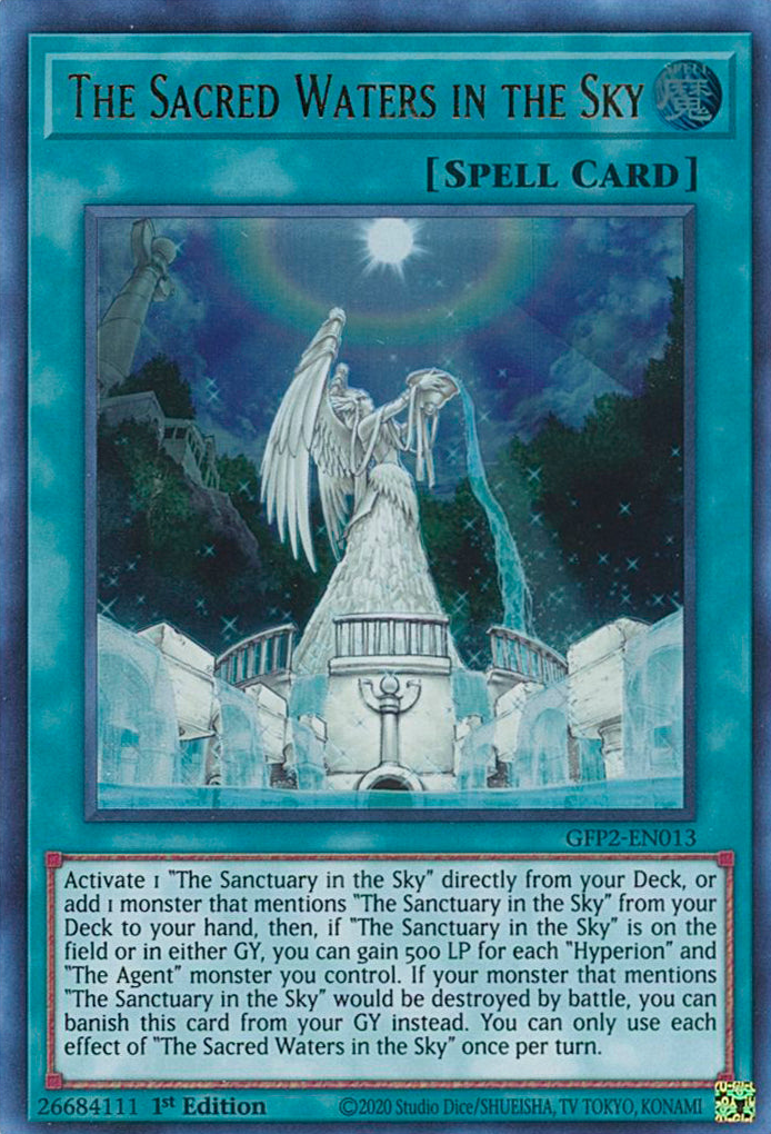 The Sacred Waters in the Sky [GFP2-EN013] Ultra Rare | Tables and Towers