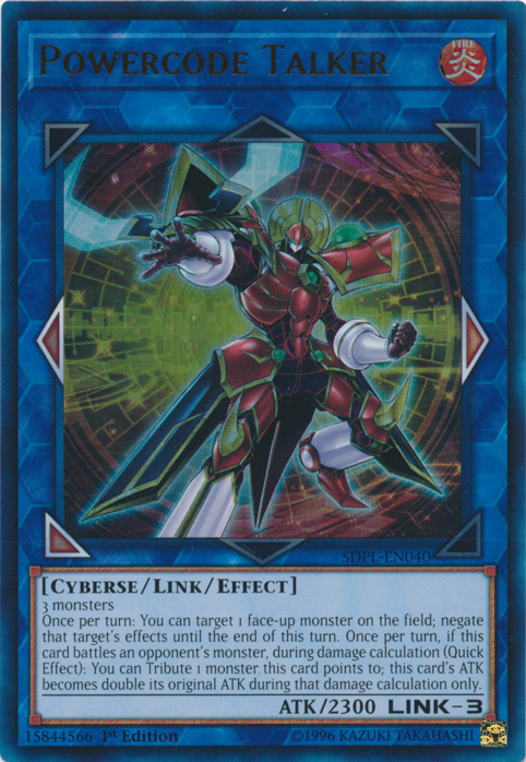 Powercode Talker [SDPL-EN040] Ultra Rare | Tables and Towers