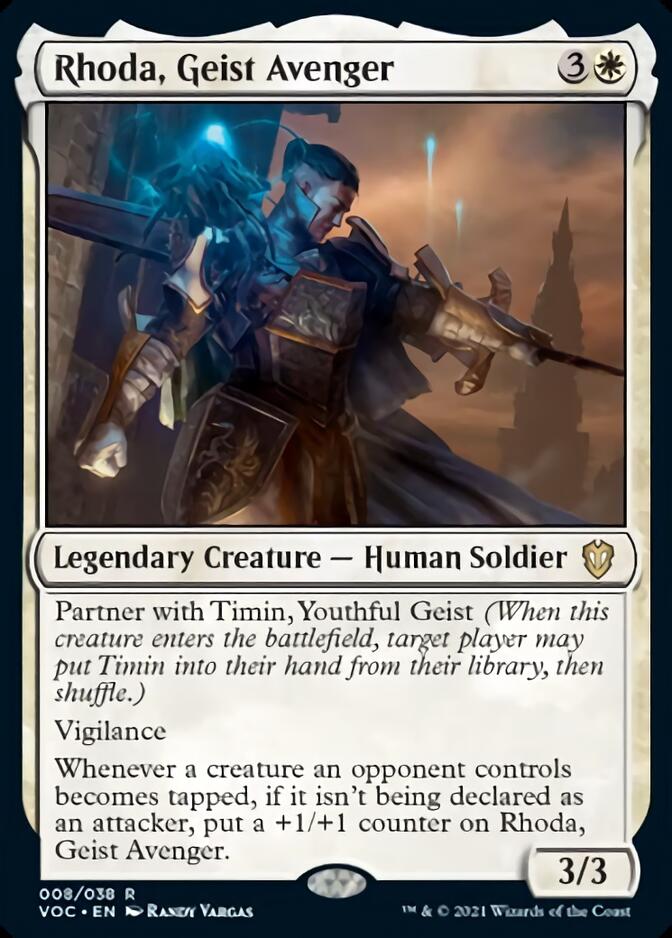 Rhoda, Geist Avenger [Innistrad: Crimson Vow Commander] | Tables and Towers