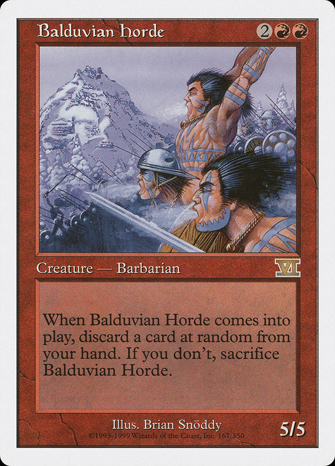 Balduvian Horde [Classic Sixth Edition] | Tables and Towers