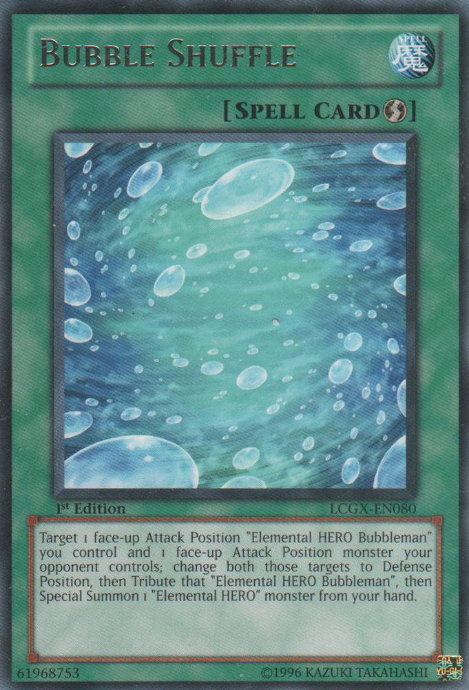 Bubble Shuffle [LCGX-EN080] Rare | Tables and Towers