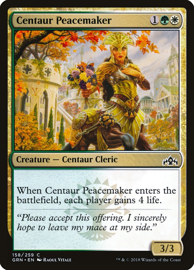 Centaur Peacemaker [Guilds of Ravnica] | Tables and Towers