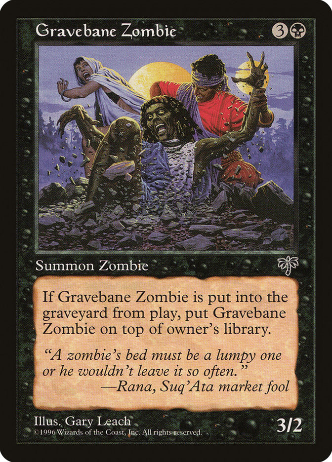 Gravebane Zombie [Mirage] | Tables and Towers