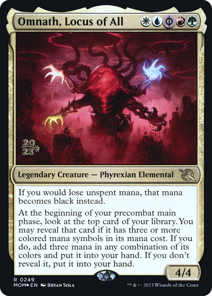 Omnath, Locus of All [March of the Machine Prerelease Promos] | Tables and Towers