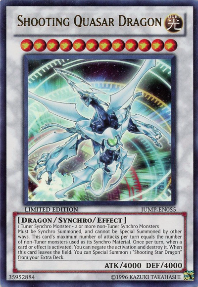 Shooting Quasar Dragon [JUMP-EN055] Ultra Rare | Tables and Towers