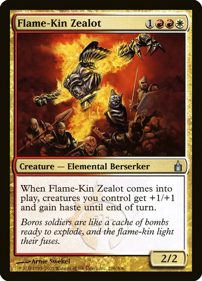 Flame-Kin Zealot [Ravnica: City of Guilds] | Tables and Towers