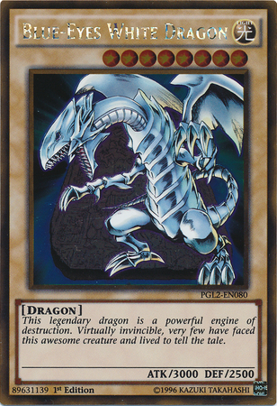 Blue-Eyes White Dragon [PGL2-EN080] Gold Rare | Tables and Towers