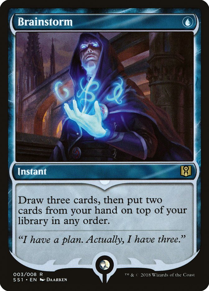 Brainstorm [Signature Spellbook: Jace] | Tables and Towers