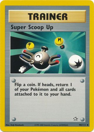 Super Scoop Up (98/111) [Neo Genesis Unlimited] | Tables and Towers