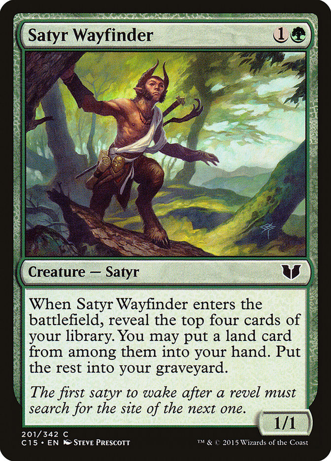 Satyr Wayfinder [Commander 2015] | Tables and Towers