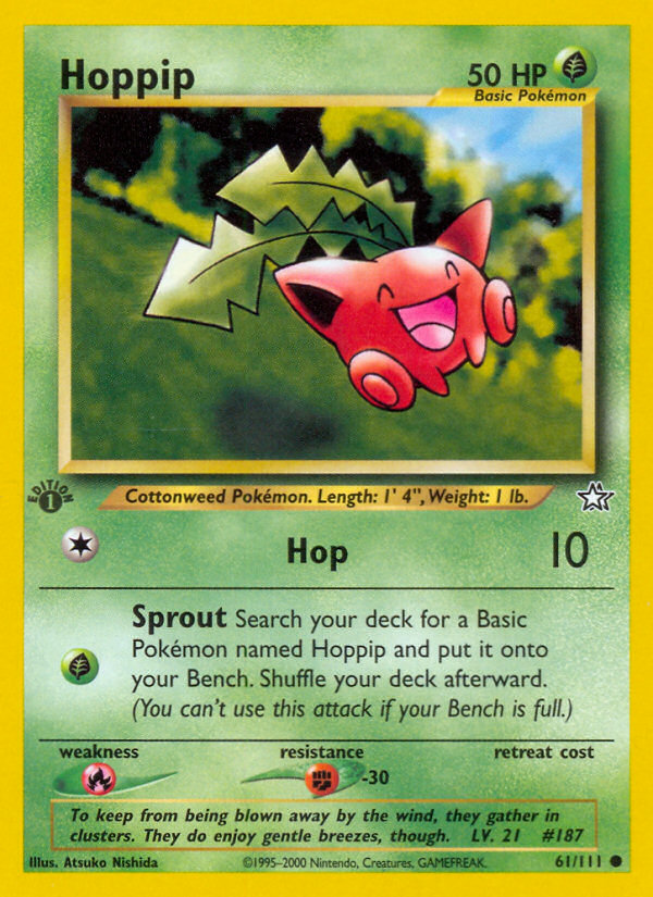 Hoppip (61/111) [Neo Genesis 1st Edition] | Tables and Towers