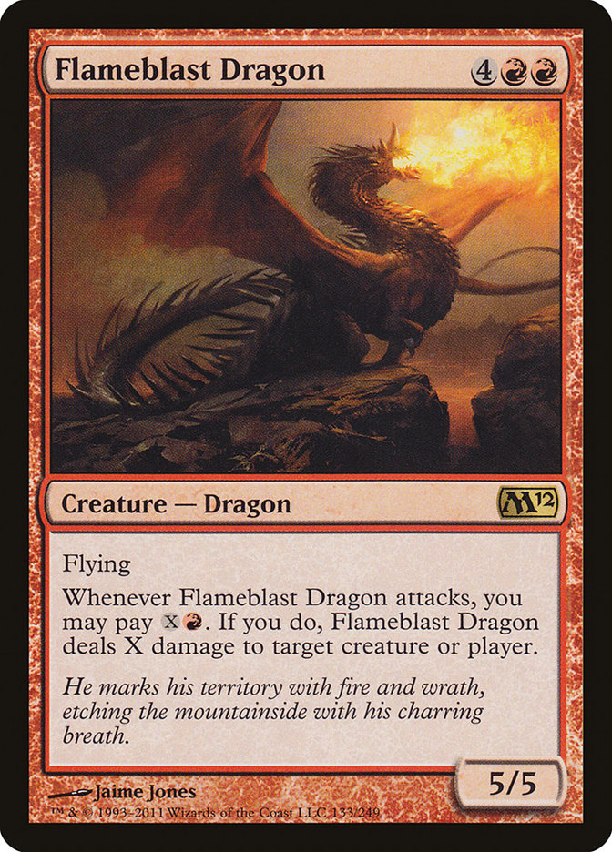 Flameblast Dragon [Magic 2012] | Tables and Towers