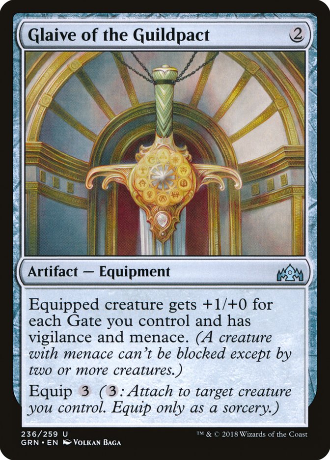 Glaive of the Guildpact [Guilds of Ravnica] | Tables and Towers