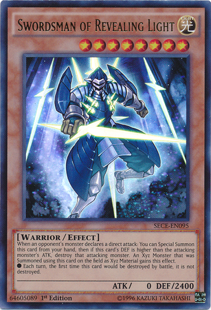 Swordsman of Revealing Light [SECE-EN095] Ultra Rare | Tables and Towers