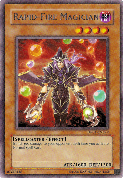 Rapid-Fire Magician [DR04-EN079] Rare | Tables and Towers