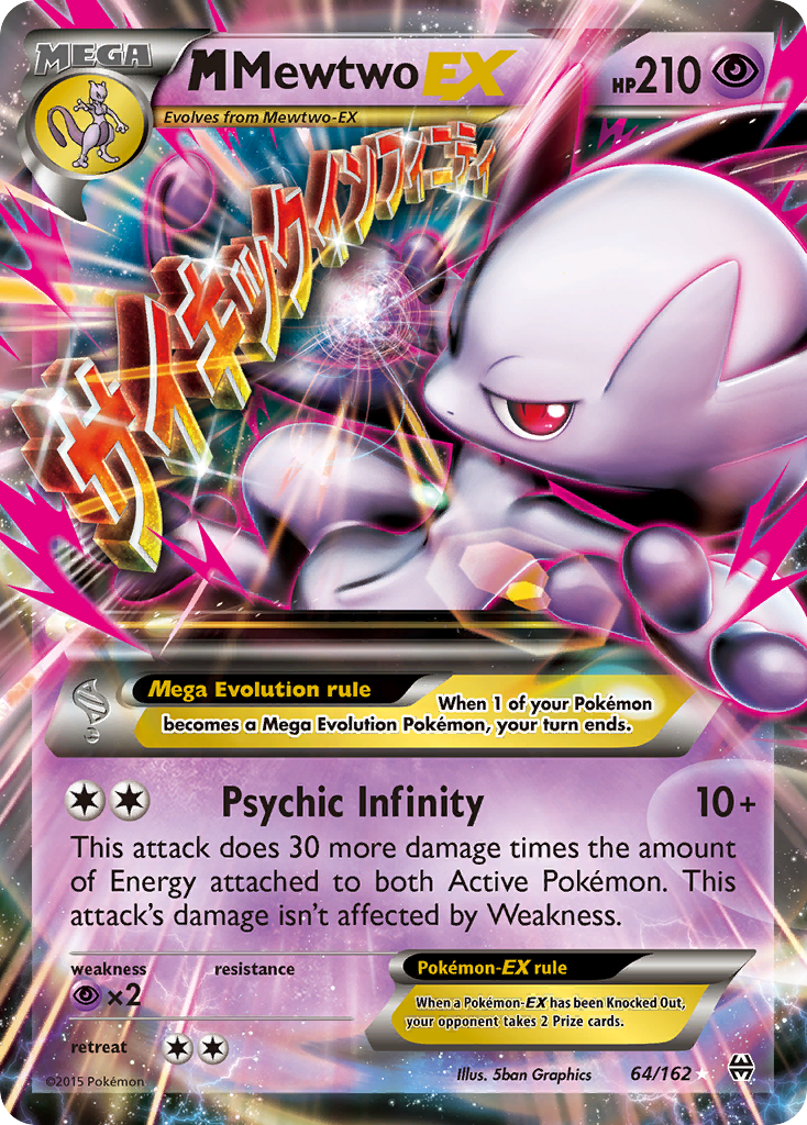 M Mewtwo EX (64/162) [XY: BREAKthrough] | Tables and Towers