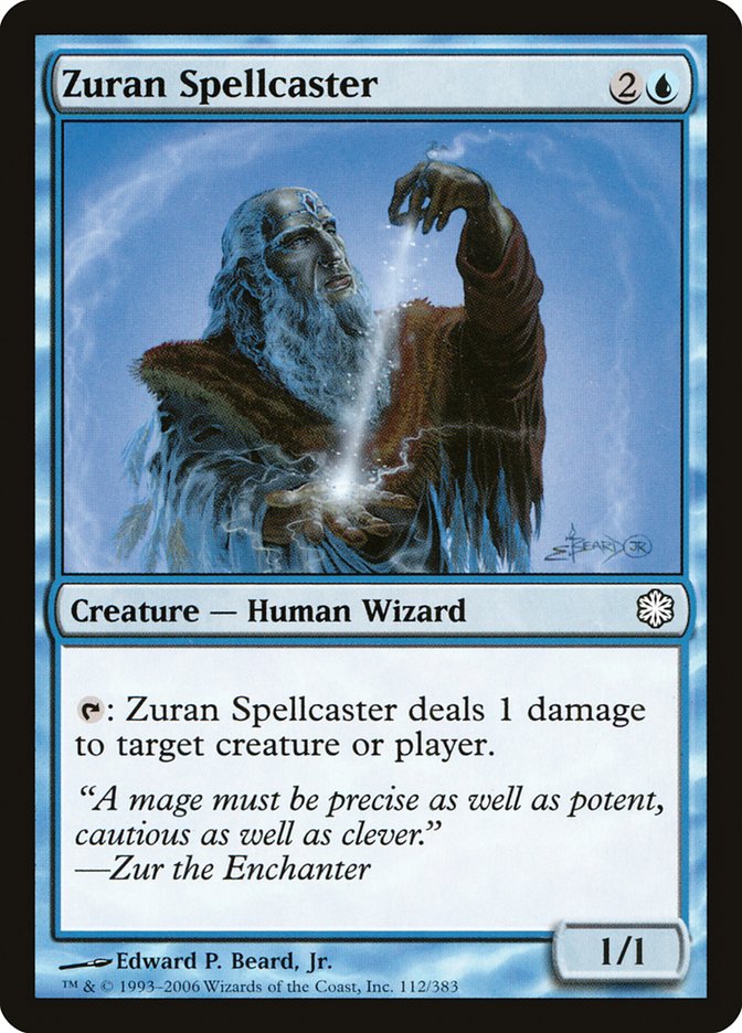 Zuran Spellcaster [Coldsnap Theme Decks] | Tables and Towers