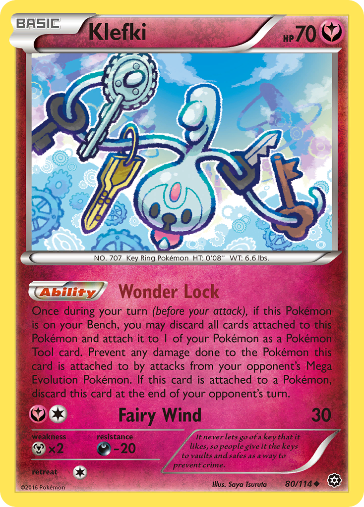 Klefki (80/114) [XY: Steam Siege] | Tables and Towers