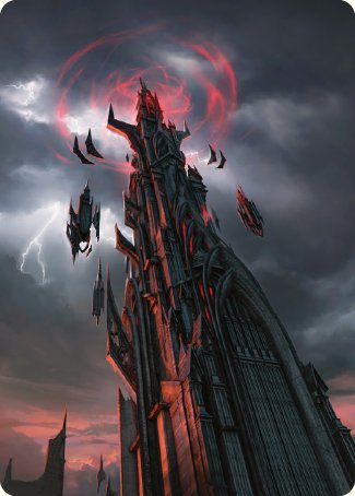 Barad-dur Art Card [The Lord of the Rings: Tales of Middle-earth Art Series] | Tables and Towers