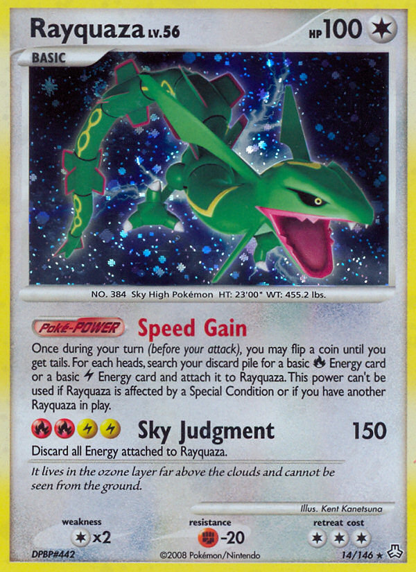 Rayquaza (14/146) [Diamond & Pearl: Legends Awakened] | Tables and Towers