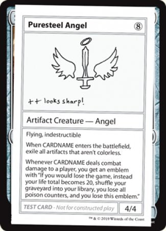 Puresteel Angel (2021 Edition) [Mystery Booster Playtest Cards] | Tables and Towers