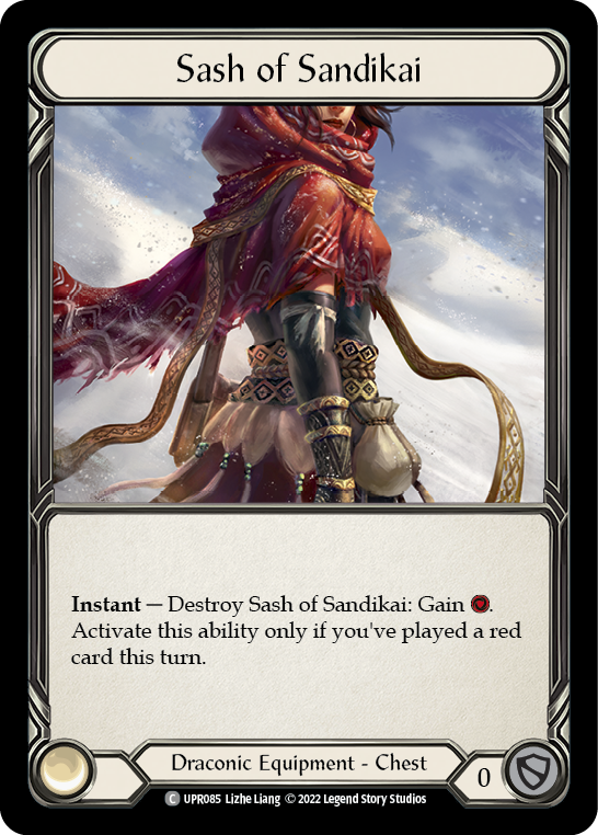 Sash of Sandikai [UPR085] (Uprising)  Cold Foil | Tables and Towers