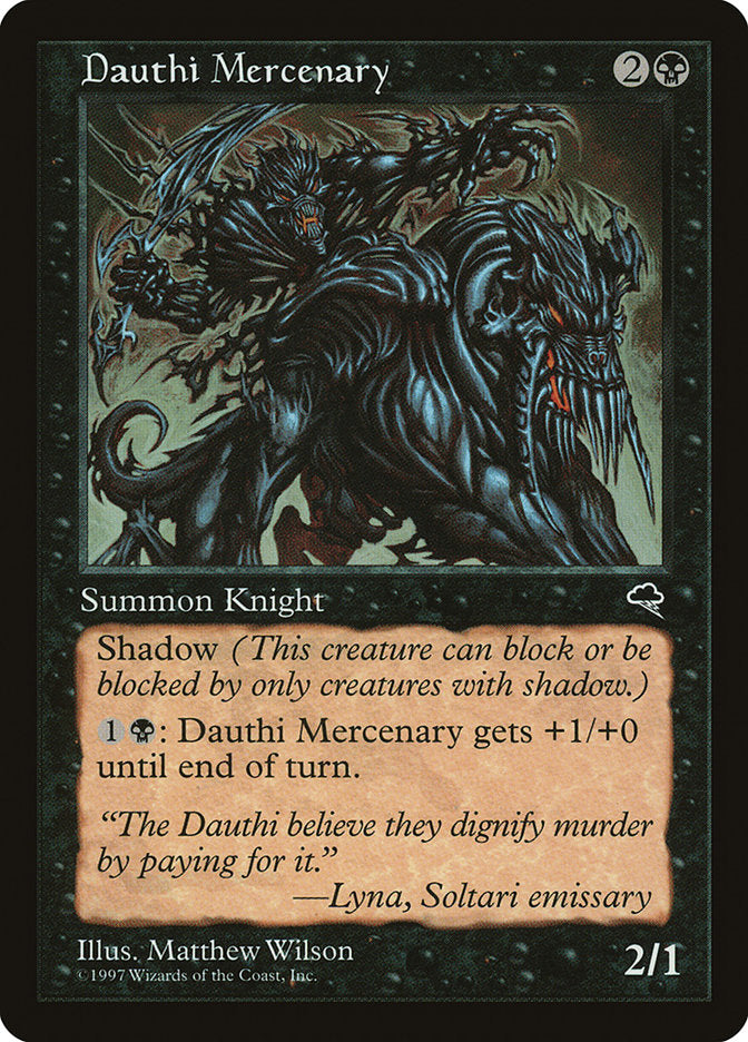 Dauthi Mercenary [Tempest] | Tables and Towers