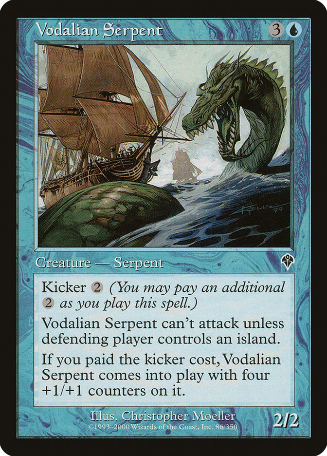 Vodalian Serpent [Invasion] | Tables and Towers