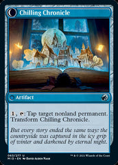 Mysterious Tome // Chilling Chronicle [Innistrad: Midnight Hunt] | Tables and Towers