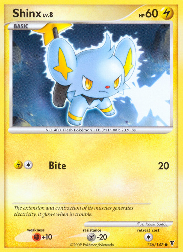 Shinx (126/147) [Platinum: Supreme Victors] | Tables and Towers