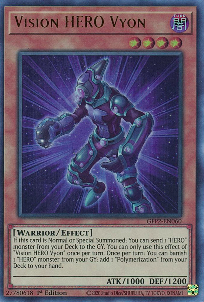 Vision HERO Vyon [GFP2-EN060] Ultra Rare | Tables and Towers