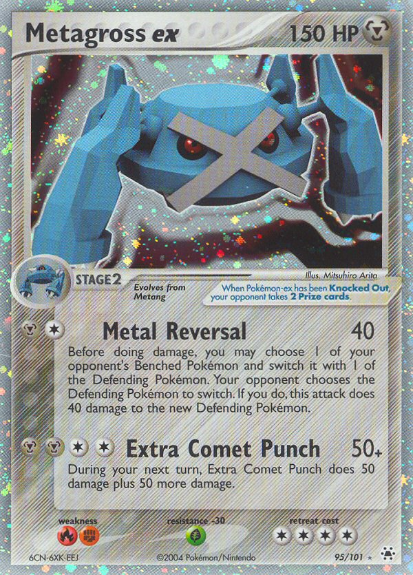 Metagross ex (95/101) [EX: Hidden Legends] | Tables and Towers