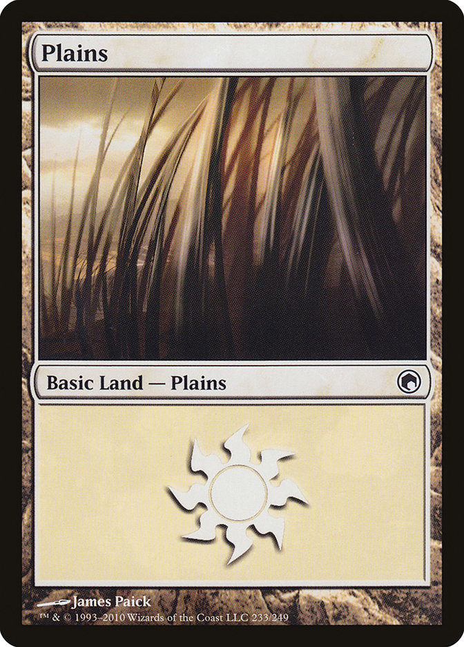 Plains (233) [Scars of Mirrodin] | Tables and Towers